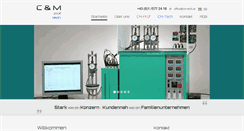 Desktop Screenshot of cm-tech.at